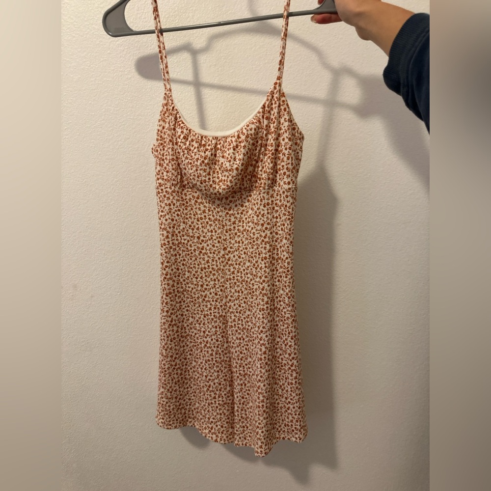 Papermoon Cream and Brown Floral romper